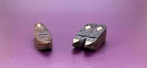 ANTIQUE PRISONER OF WAR SNUFF SHOE - ADDITIONAL PHOTO 6