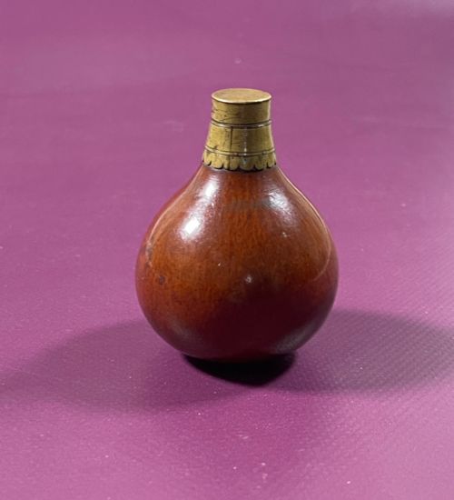 ANTIQUE GOURD FLASK - ADDITIONAL PHOTO 1