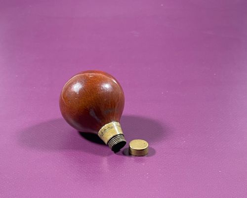 ANTIQUE GOURD FLASK - ADDITIONAL PHOTO 3