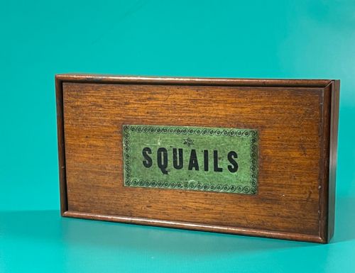 antique squails game complete - CATEGORY: ANTIQUE MISCELLANEOUS - DATED 19TH CENTURY