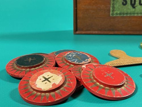 ANTIQUE SQUAILS GAME COMPLETE - ADDITIONAL PHOTO 2