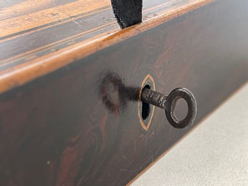ANTIQUE TUNBRIDGE WARE WRITING SLOPE SMALL SIZE - ADDITIONAL PHOTO 3