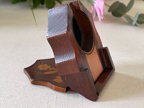 ANTIQUE IRISH KILLARNEY WARE POCKET WATCH STAND - ADDITIONAL PHOTO 5