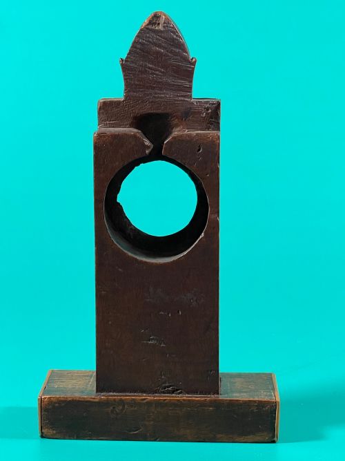 A GEORGIAN INLAID POCKET WATCH STAND - ADDITIONAL PHOTO 6