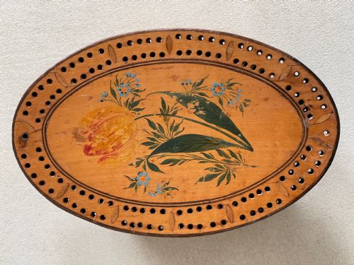 a georgian cribbage board card box - CATEGORY: ANTIQUE MISCELLANEOUS - DATED GEORGIAN