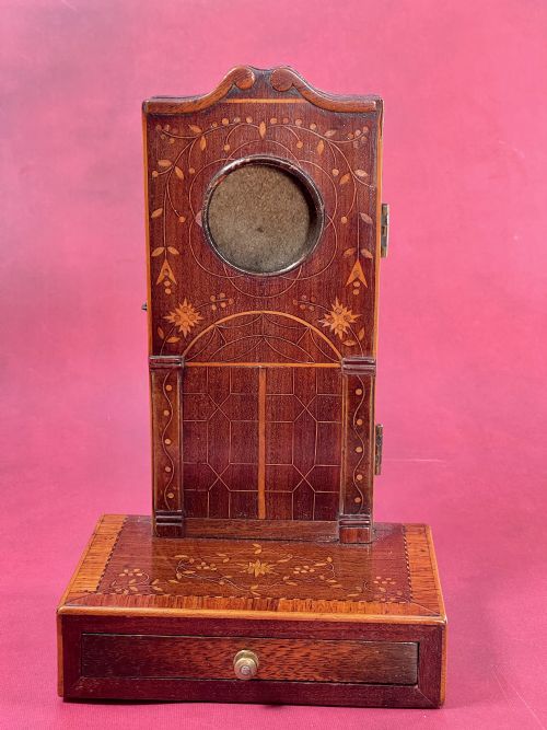 ANTIQUE GEORGIAN POCKET WATCH STAND - ADDITIONAL PHOTO 4