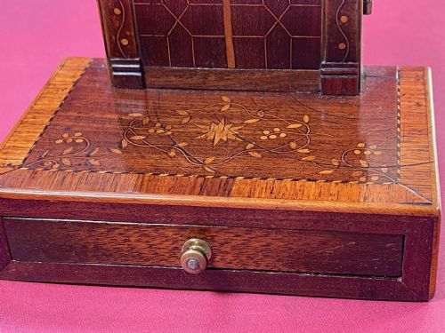 ANTIQUE GEORGIAN POCKET WATCH STAND - ADDITIONAL PHOTO 7