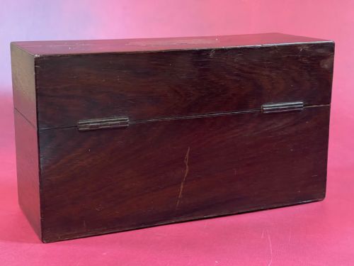 A SMALL GEORGIAN ANTIQUE DOMESTIC APOTHECARY CHEST - ADDITIONAL PHOTO 8