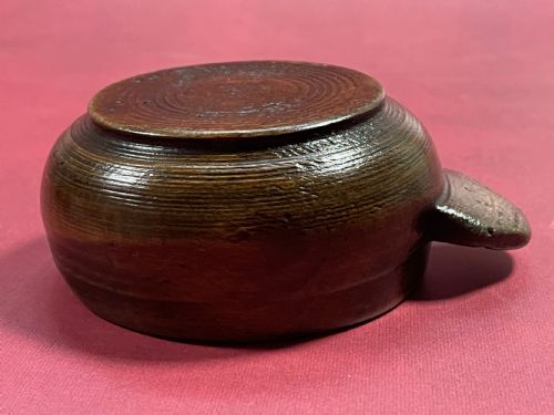 AN ANTIQUE TREEN SCOTTISH PORRINGER - ADDITIONAL PHOTO 6