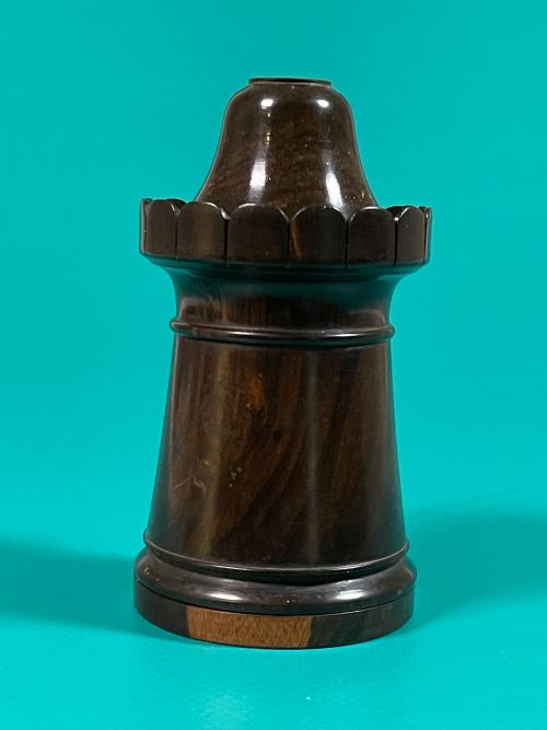 a large antique treen go to bed - CATEGORY: ANTIQUE LIGHTING - DATED GEORGIAN