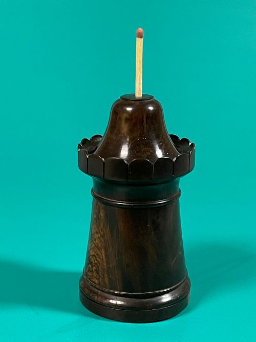 A LARGE ANTIQUE TREEN GO TO BED - ADDITIONAL PHOTO 4