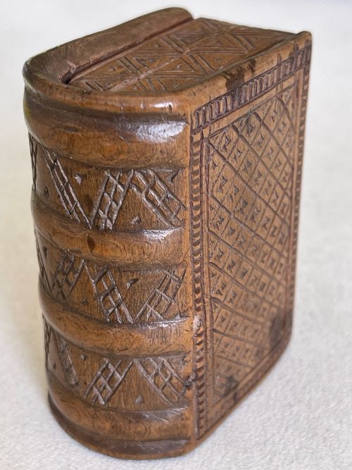a georgian snuff book box double opening - CATEGORY: ANTIQUE BOXES - DATED 18TH CENTURY