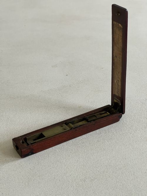 ANTIQUE DOUBLE TURN SCALES FOR SOVEREIGNS GUINEAS - ADDITIONAL PHOTO 4