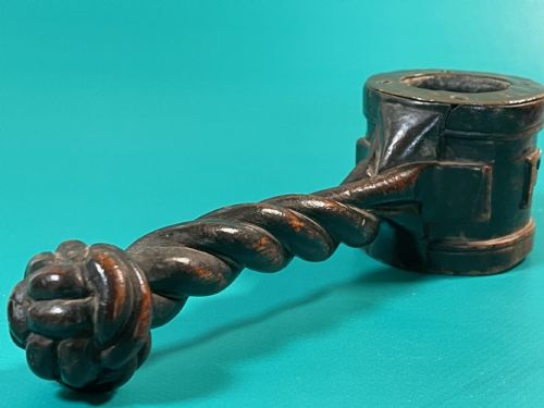 a rare antique treen tool for lighting cannons - CATEGORY: ANTIQUE MISCELLANEOUS - DATED 19TH CENTURY