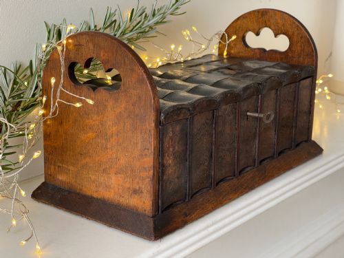 a novelty antique book box - CATEGORY: ANTIQUE BOXES - DATED 19TH CENTURY