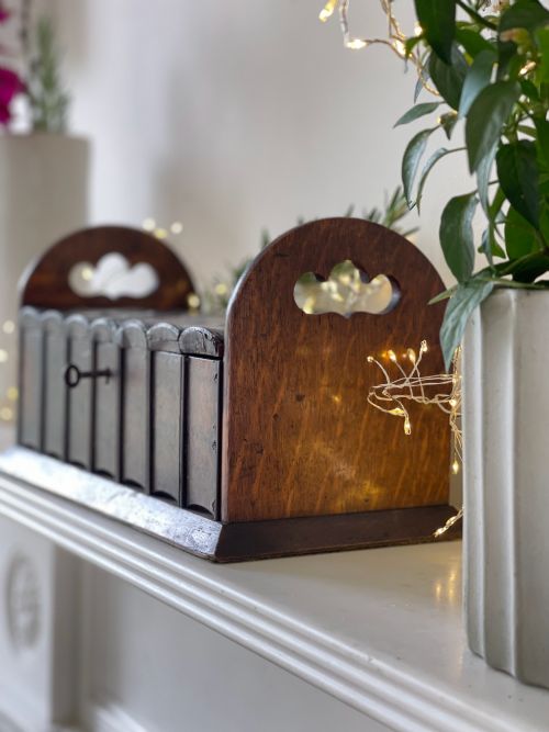 A NOVELTY ANTIQUE BOOK BOX - ADDITIONAL PHOTO 2