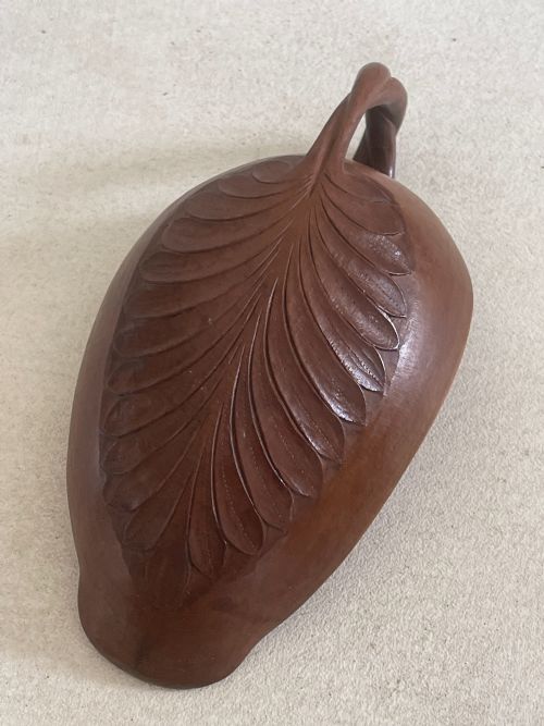 ANTIQUE TREEN PAP BOAT - ADDITIONAL PHOTO 1