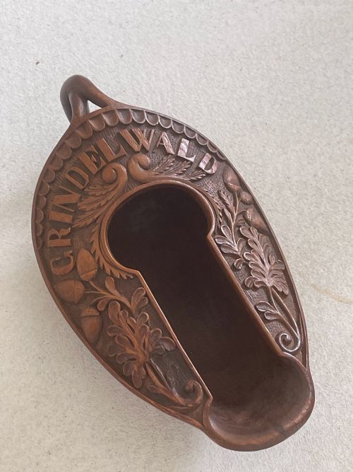 ANTIQUE TREEN PAP BOAT - ADDITIONAL PHOTO 3