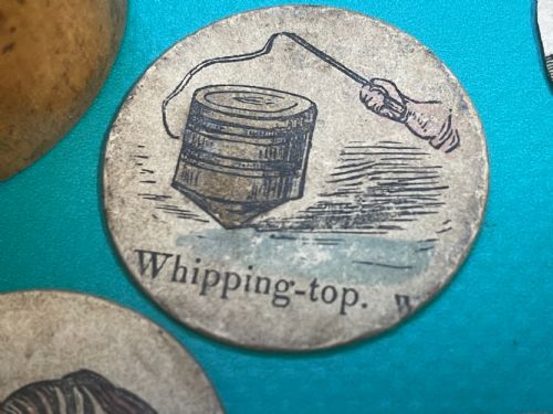 AN ANTIQUE REGENCY ALPHABET CARD SET ORIGINAL BOX WITH LABEL - ADDITIONAL PHOTO 3