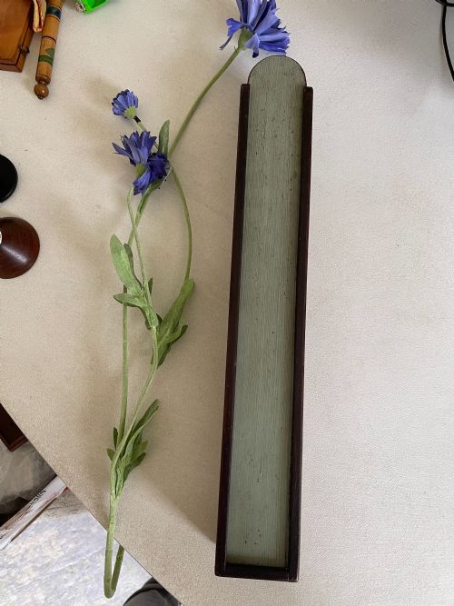 ANTIQUE TREEN RUSHLIGHTTAPER BOX - ADDITIONAL PHOTO 3