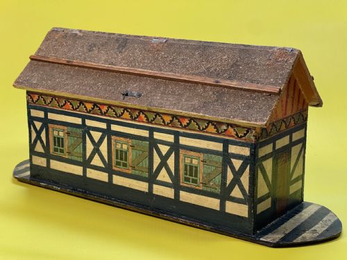 antique noahs ark with 27 animals birds and figures - CATEGORY: ANTIQUE MISCELLANEOUS - DATED 19TH CENTURY