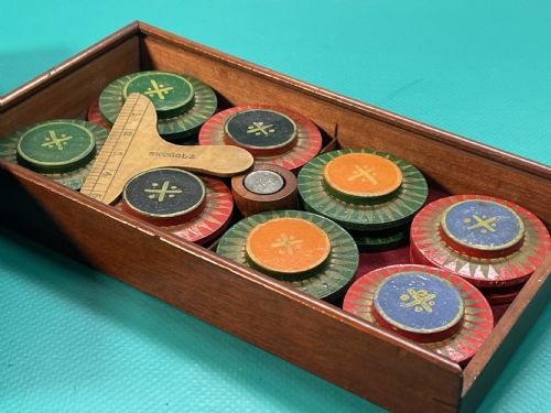 ANTIQUE GAME OF SQUAILS - ADDITIONAL PHOTO 5