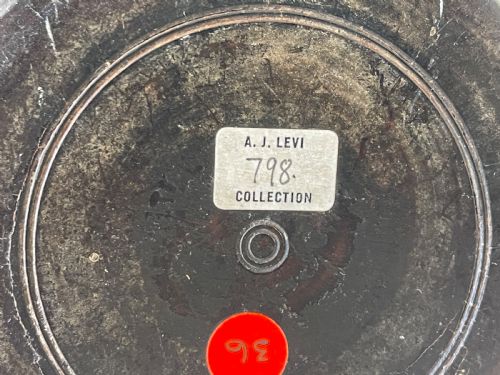 ANTIQUE TREEN LIGNUM VITAE COFFEE GRINDER FROM THE LEVI COLLECTION - ADDITIONAL PHOTO 4