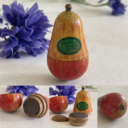 antique treen nutmeg grater tunbridge ware - CATEGORY: ANTIQUE MISCELLANEOUS - DATED GEORGIAN