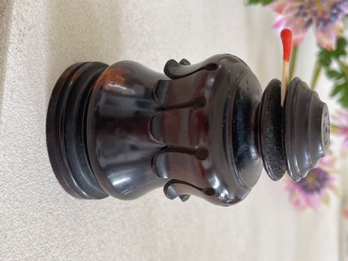 A RARE ANTIQUE GO TO BED DISC STRIKER BERRY PATENT - ADDITIONAL PHOTO 2