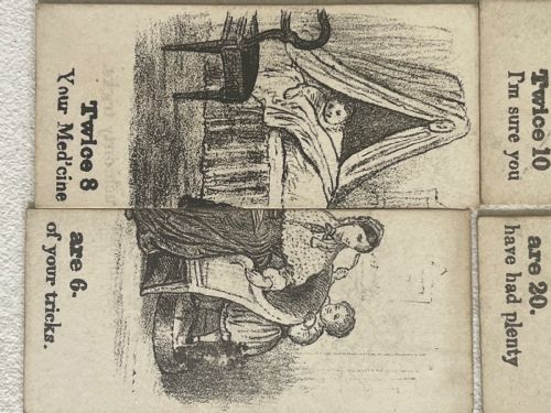 ANTIQUE MULTIPLICATION TABLE IN RHYME BY JOHN BETTS - ADDITIONAL PHOTO 1