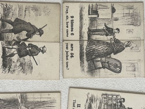 ANTIQUE MULTIPLICATION TABLE IN RHYME BY JOHN BETTS - ADDITIONAL PHOTO 2