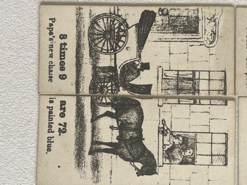 ANTIQUE MULTIPLICATION TABLE IN RHYME BY JOHN BETTS - ADDITIONAL PHOTO 7