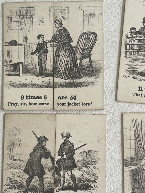 ANTIQUE MULTIPLICATION TABLE IN RHYME BY JOHN BETTS - ADDITIONAL PHOTO 14