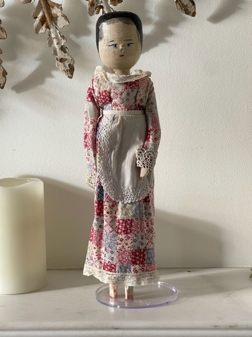 ANTIQUE GRODNERTAL DOLL - ADDITIONAL PHOTO 1