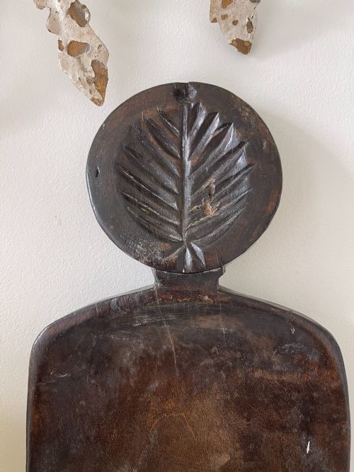 AN UNUSUAL WELSH BUTTER SCOOP BUTTER PRINT - ADDITIONAL PHOTO 1