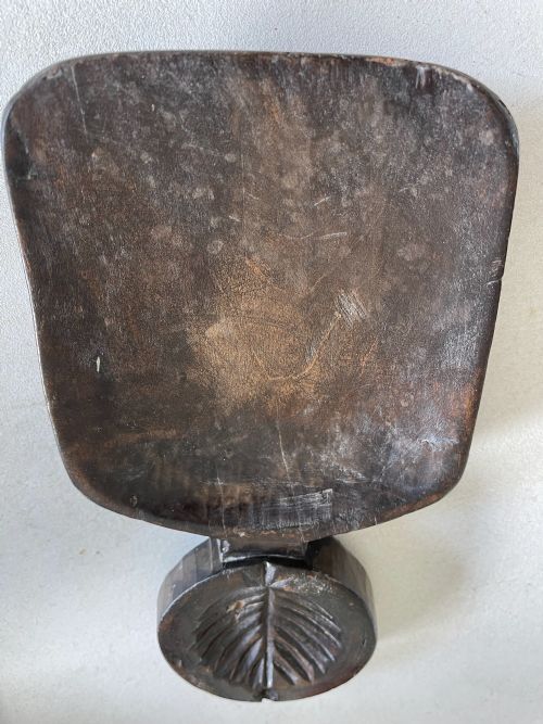AN UNUSUAL WELSH BUTTER SCOOP BUTTER PRINT - ADDITIONAL PHOTO 3
