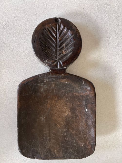 AN UNUSUAL WELSH BUTTER SCOOP BUTTER PRINT - ADDITIONAL PHOTO 4