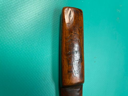 ANTIQUE YEW WOOD LETTER OPENER DATED - ADDITIONAL PHOTO 4