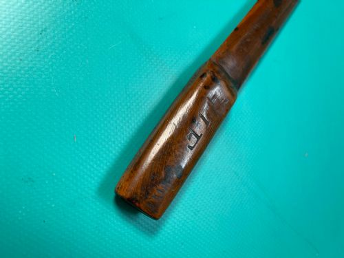 ANTIQUE YEW WOOD LETTER OPENER DATED - ADDITIONAL PHOTO 7
