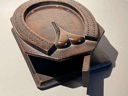 A GEORGIAN CRIBBAGE BOARD BOX - ADDITIONAL PHOTO 3