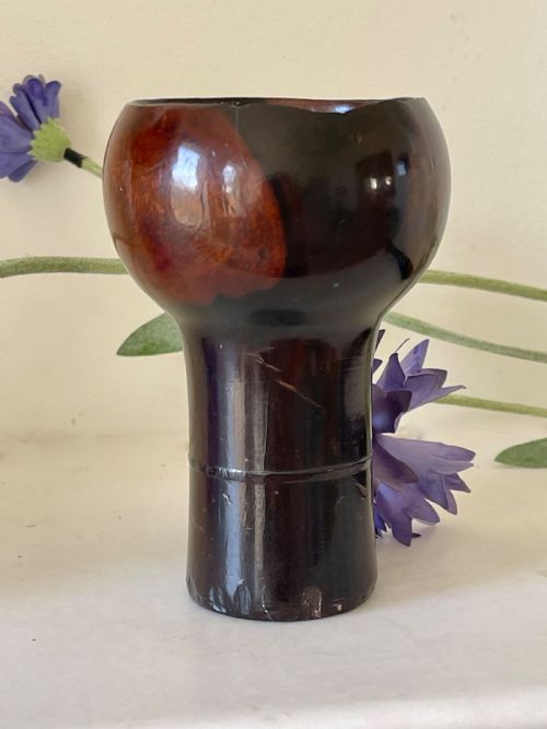 AN EARLY TREEN SNUFF MORTAR C16901700'S - ADDITIONAL PHOTO 5