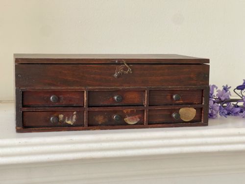 antique watchmakers drawers - CATEGORY: ANTIQUE CUPBOARDS - DATED 1910