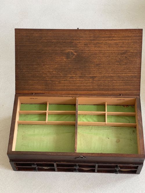 ANTIQUE WATCHMAKERS DRAWERS - ADDITIONAL PHOTO 1