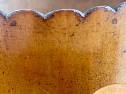 AN ANTIQUE SCOTTISH SPICE BOX COMPLETE WITH EIGHT SPICE POTS - ADDITIONAL PHOTO 3
