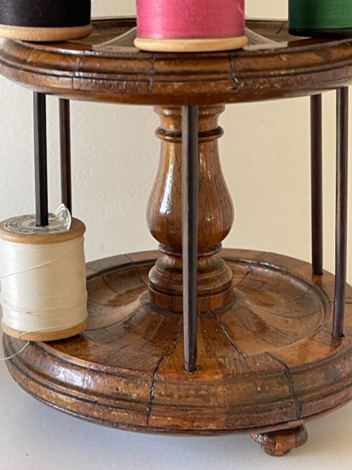 A SCOTTISH ANTIQUE COTTON REEL STAND - ADDITIONAL PHOTO 5