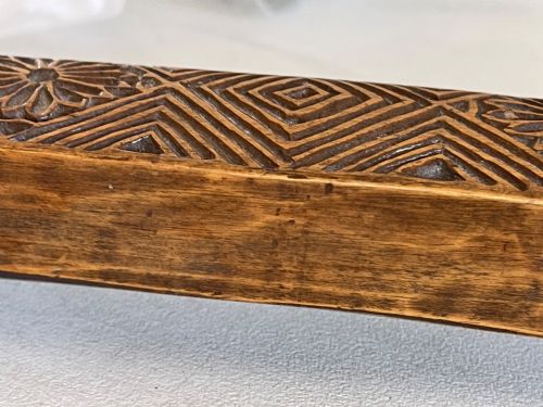 AN ANTIQUE CARVED PRESSMOULD - ADDITIONAL PHOTO 3