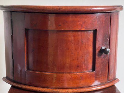 A  Very Small Antique Mahogany Corner Cupboard