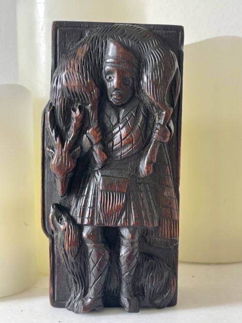 Antique Scottish Snuff Box - Blind Mans Table Snuff Box