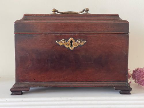 A Georgian Tea Chest - With Secret Drawer