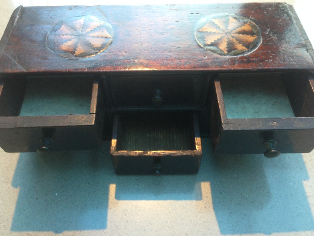A George III Mahogany nest of drawers